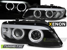 Carica l&#39;immagine nel visualizzatore di Gallery, Fari Anteriori XENON ANGEL EYES Neri per BMW X5 E53 11.03-06