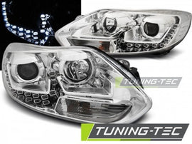 Fari Anteriori per FORD FOCUS MK3 11- 10.14 DAYLIGHT CHROME