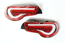 Carica l'immagine nel visualizzatore di Gallery, Fari Posteriori VALENTI LED GT-86/BRZ/FR-S 12+ (Clear lens/Red Chrome) - em-power.it