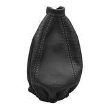 Nardi Cuffia cambio in Pelle perforata nera