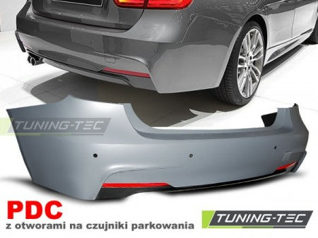 Paraurti Posteriore SPORT con Fori Sensori di Parcheggio per BMW Serie 3 F30 SEDAN 11-18