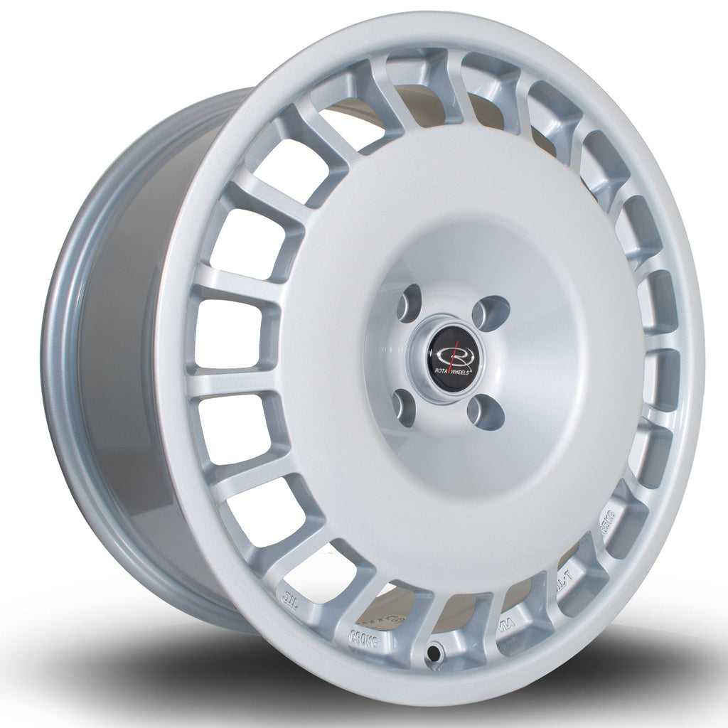 Cerchio in Lega Rota D154 18x8.5 4x108 ET35 Silver