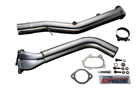 EXPREME Down Pipe USDM Subaru EJ25 Impreza GR GH GE GV Single Scroll Ver.2