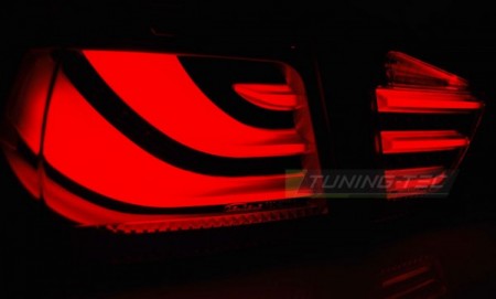 Fanali Posteriori LED BAR SMOKE Neri per BMW Serie 3 E90 09-11