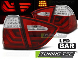 Fanali Posteriori LED BAR Rossi Bianchi per BMW Serie 3 E91 05-08