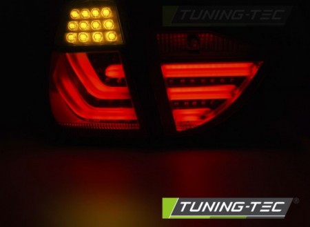Fanali Posteriori LED BAR Rossi per BMW Serie 3 E91 05-08