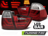 Fanali Posteriori LED BAR Rossi Bianchi per BMW Serie 3 E91 09-11