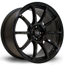 Load image into Gallery viewer, Cerchio in Lega Rota Force 18x9 5x114.3 ET27 Gloss Black