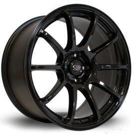 Cerchio in Lega Rota Force 18x9 5x114.3 ET27 Gloss Black