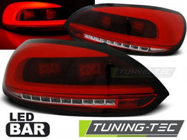 Fanali Posteriori LED BAR Rossi Bianchi per VW SCIROCCO MK3 08-04.14