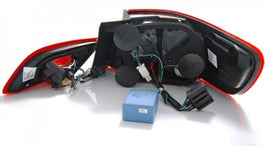 Fanali Posteriori LED Rossi SMOKE per BMW Serie 3 E92 09.06-03.10