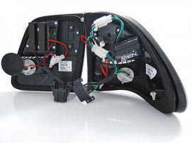 Fanali Posteriori LED Rossi SMOKE per MERCEDES Classe E W210 95-03.02 KOMBI