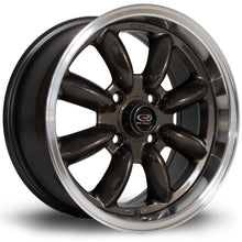 Load image into Gallery viewer, Cerchio in Lega Rota RB 15x7 4x100 ET30 Gunmetal