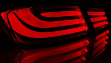 Fanali Posteriori LED BAR GRAY per BMW Serie 5 F10 10-07.13