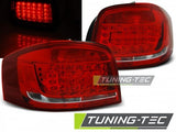 Fanali Posteriori LED Rossi Bianchi per AUDI A3 8P 08-12