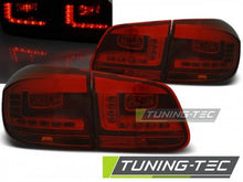 Carica l&#39;immagine nel visualizzatore di Gallery, Fanali Posteriori LED Rossi SMOKE per VW TIGUAN 07.11-12.15