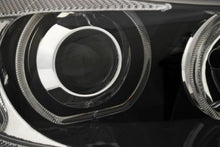 Load image into Gallery viewer, Fari Anteriori ANGEL EYES LED Neri per BMW Serie 3 E90/E91 03.05-11