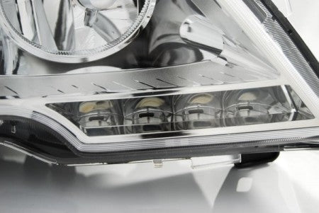 Fari Anteriori TRUE DRL CHROME per MERCEDES VITO W639 10.10-5.14