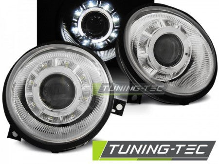 Fari Anteriori DAYLIGHT CHROME per VW LUPO 98-05