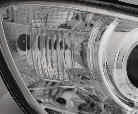 Fari Anteriori DAYLIGHT CHROME per SKODA OCTAVIA 1Z 09-12