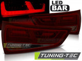 Fanali Posteriori LED Rossi SMOKE per AUDI A1 8X 2010-12.2014