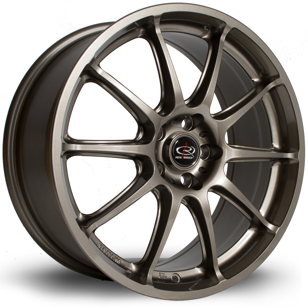 Cerchio in Lega Rota GRA 17x7.5 5x100 ET48 Bronze