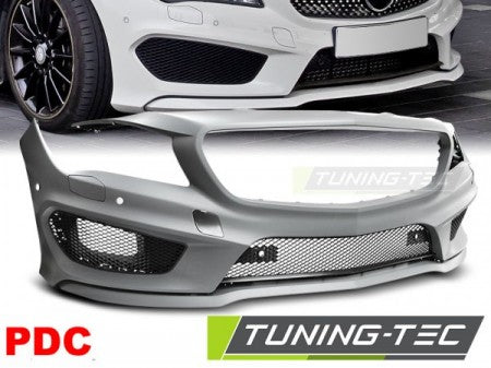 Paraurti Anteriore Sportivo con Fori Sensori di Parcheggio per MERCEDES CLA W117 13 -16