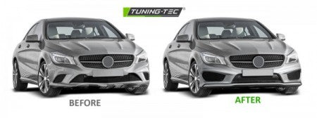Paraurti Anteriore Sportivo con Fori Sensori di Parcheggio per MERCEDES CLA W117 13 -16