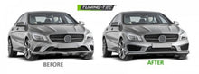 Load image into Gallery viewer, Paraurti Anteriore Sportivo con Fori Sensori di Parcheggio per MERCEDES CLA W117 13 -16
