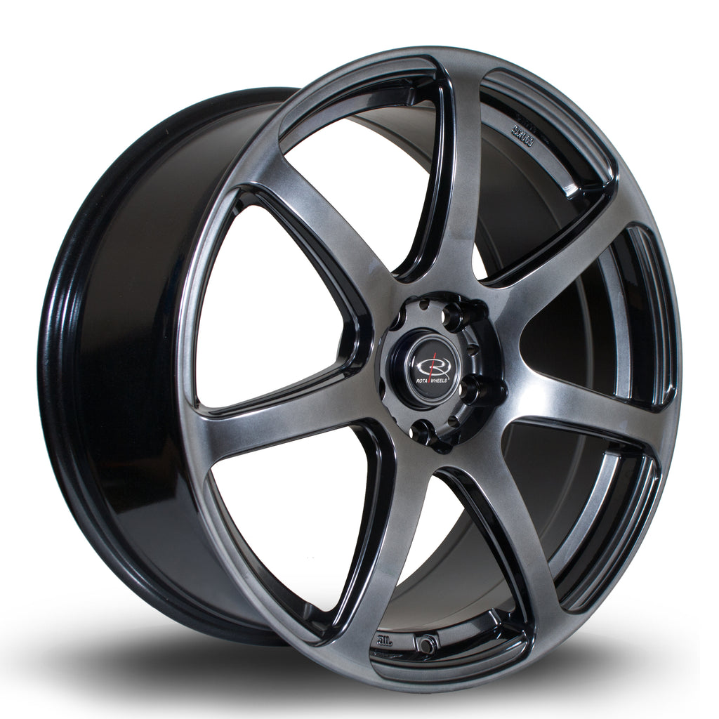 Cerchio in Lega Rota Pro R 19x9 5x108 ET42 Hyper Black