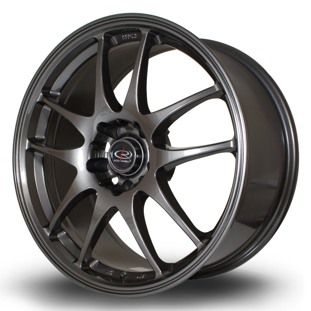 Cerchio in Lega Rota Torque 17x7.5 5x114.3 ET45 Gunmetal