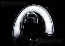 Carica l&#39;immagine nel visualizzatore di Gallery, Fari Anteriori TUBE LIGHT Neri per BMW MINI R56(COOPER) 06-14