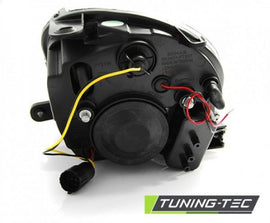 Fari Anteriori per FIAT 500 07-15 Neri LED