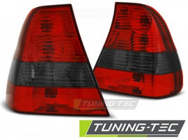 Fanali Posteriori Rossi SMOKE per BMW Serie 3 E46 06.01-12.04 COMPACT