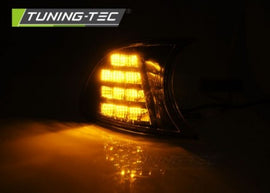 Frecce Anteriori Neri LED per BMW Serie 3 E46 04.99-08.01 C/C