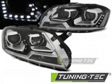 Fari Anteriori DAYLIGHT Neri per VW PASSAT B7 10.10- 10.14