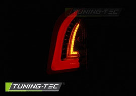 Fanali Posteriori LED BAR SMOKE Neri per VW UP! 3.11- / SKODA CITIGO 12.11-