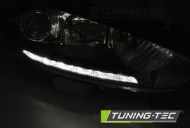 Fari Anteriori per FORD FIESTA MK7 13-16 LED DRL Neri