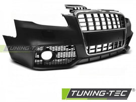 Paraurti Anteriore Sportivo CHROME Nero per AUDI A4 B7 04-08