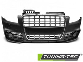 Paraurti Anteriore Sportivo CHROME Nero per AUDI A4 B7 04-08