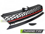 Griglia Sportiva Nera Rossi per VW GOLF MK7 13-17