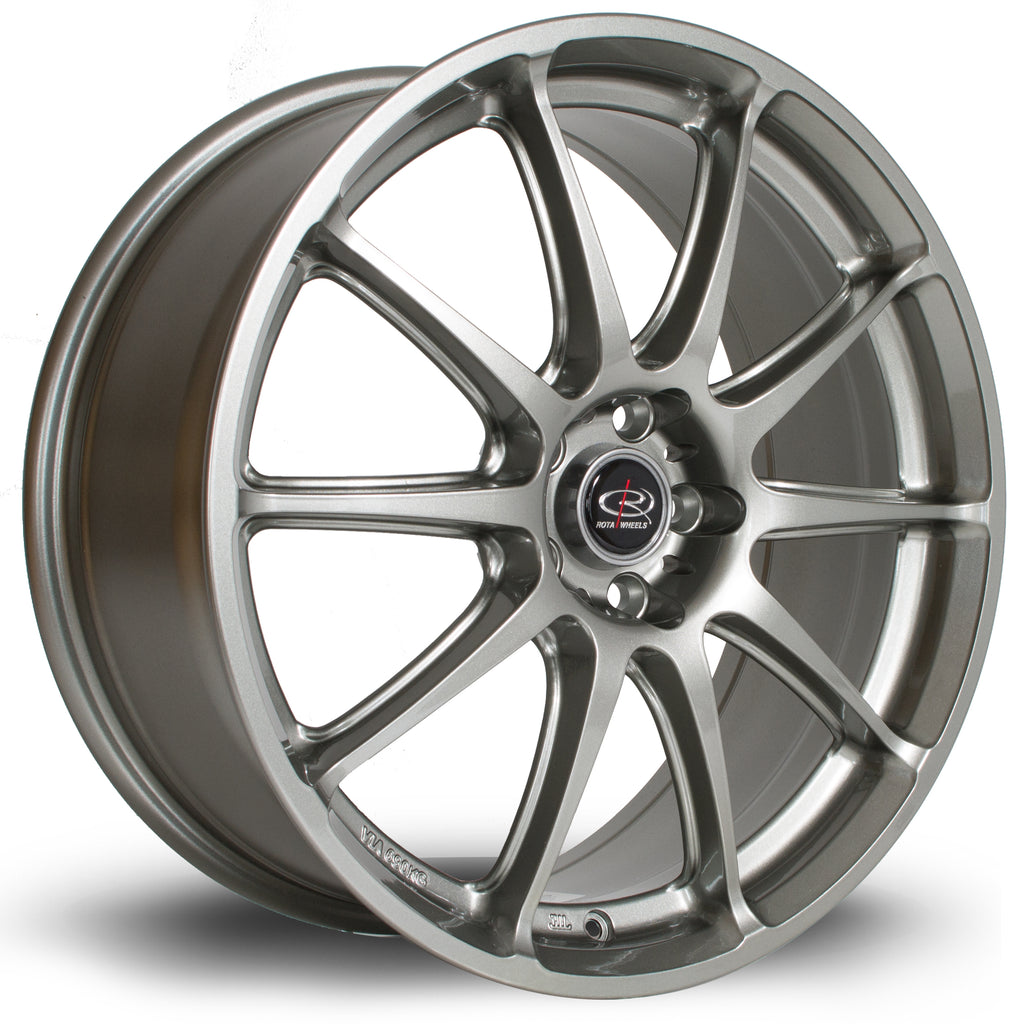 Cerchio in Lega Rota GRA 18x7.5 5x100 ET48 Dark Grey