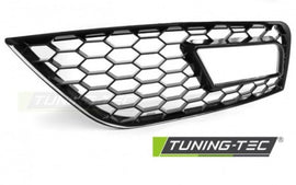 Cover Fendinebbia Nero Lucido per AUDI A4 B8 11.11-15