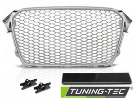 Griglia Sportiva Argento per AUDI A4 B8 11.11-15