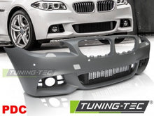 Carica l&#39;immagine nel visualizzatore di Gallery, Paraurti Anteriore Sportivo con Fori Sensori di Parcheggio per BMW Serie 5 F10 / F11 LCI 07.13 - 16