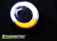 Carica l&#39;immagine nel visualizzatore di Gallery, Fari Anteriori TUBE LIGHT CHROME per BMW MINI R56(COOPER) 06-14