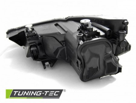 Fari Anteriori TRUE DRL Neri per AUDI A1 8X 04.10-12.14