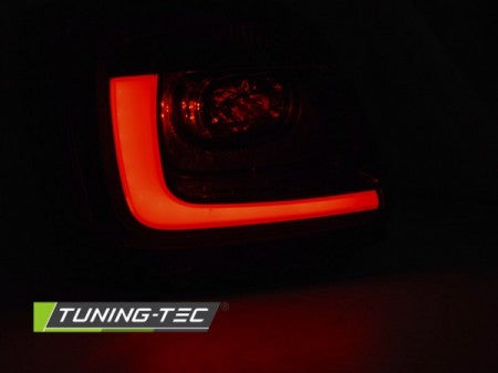 Fanali Posteriori LED BAR Rossi SMOKE per VW POLO 6R 6C 09-14