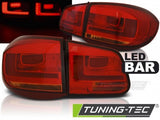 Fanali Posteriori LED BAR Rossi per VW TIGUAN 07-07.11 Rossi LED BAR