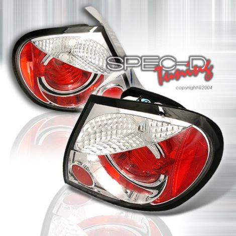 Dodge Neon 03-05 V2 Fanali Posteriori Chrome [SR]